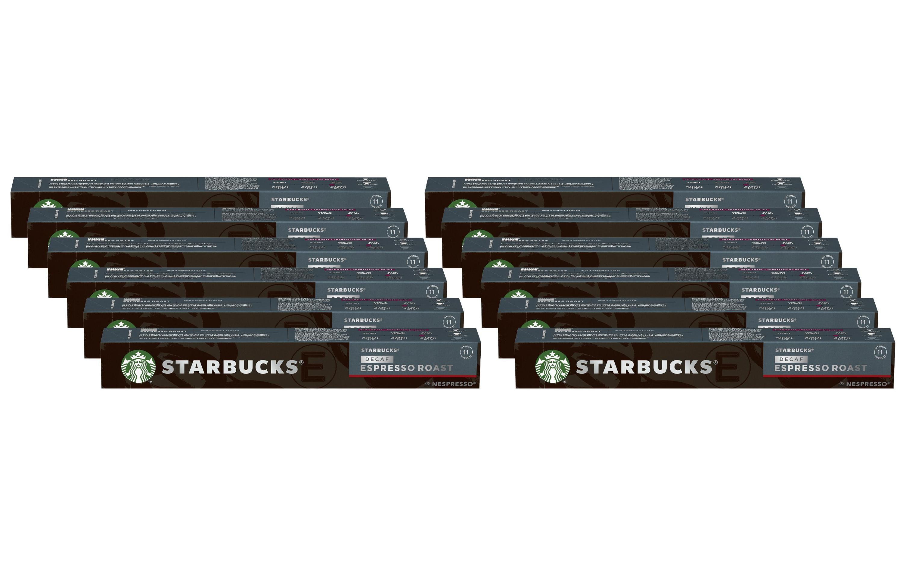 Starbucks Kaffeekapseln Decaf Espresso Roast 12 x 10 Stück