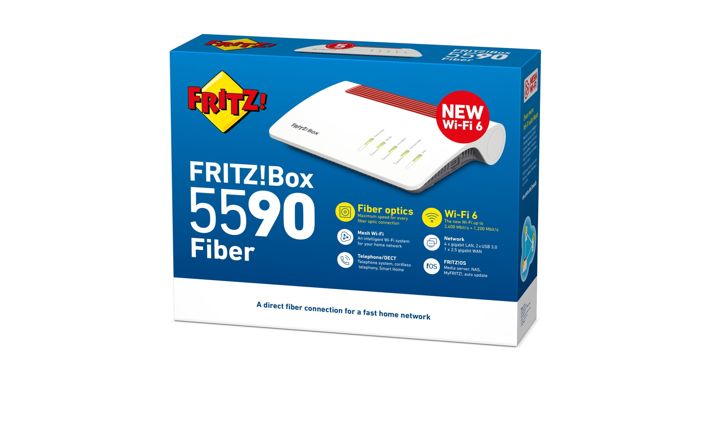AVM FRITZ!Box 5590 Fiber mit FRITZ!SFP AON