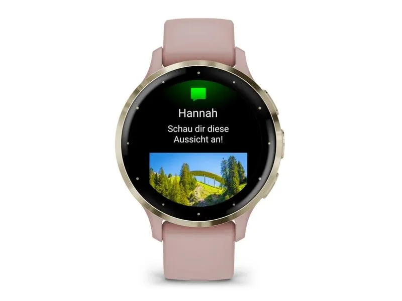 GARMIN Sportuhr Venu 3S Dust Rose / Softgold GARMIN Sportuhr Venu 3S Dust Rose / Softgold