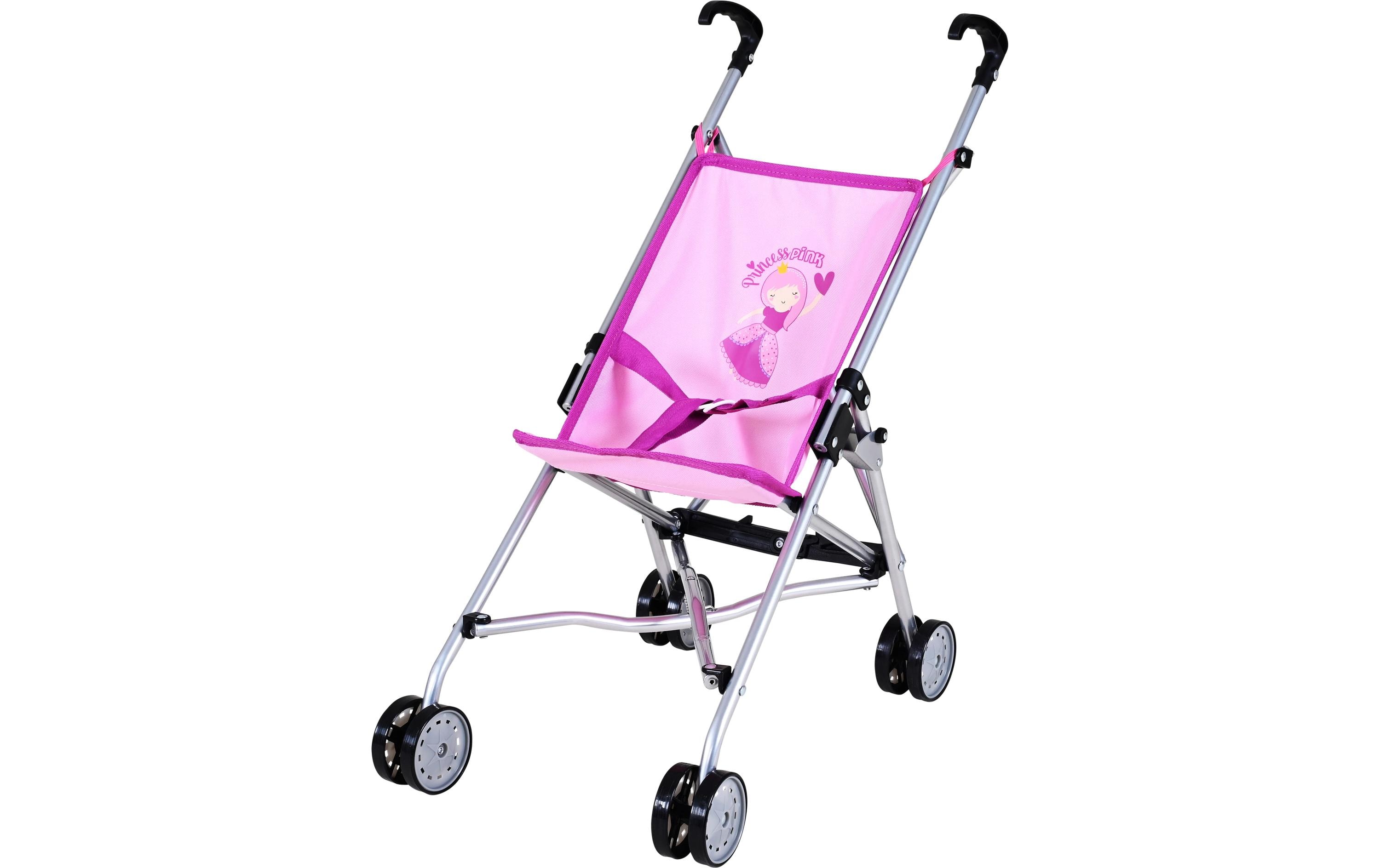 Knorrtoys Puppenbuggy Sim Princess Pink