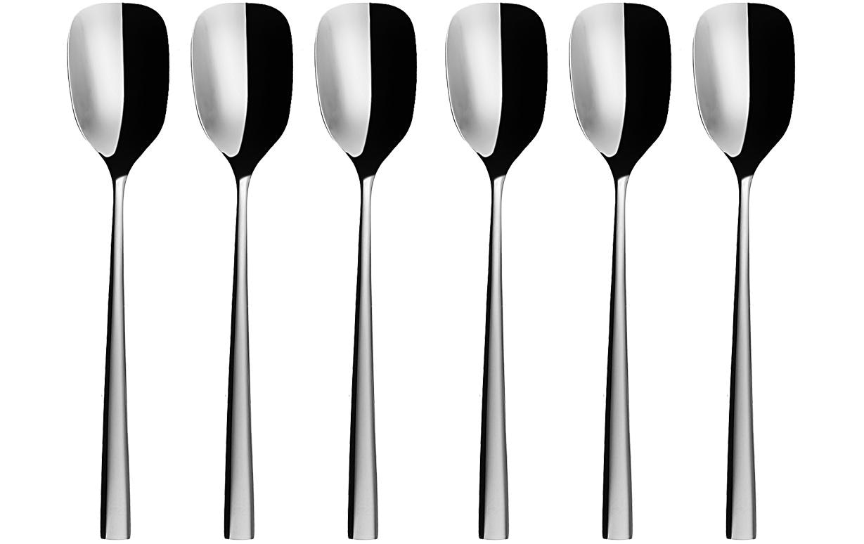 Sola Eisschaufel 6 Stück, Silber