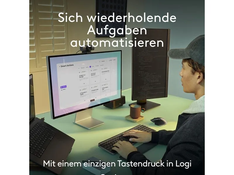 Logitech Tastatur-Maus-Set MX Keys S Combo for Mac Logitech Tastatur-Maus-Set MX Keys S Combo for Mac