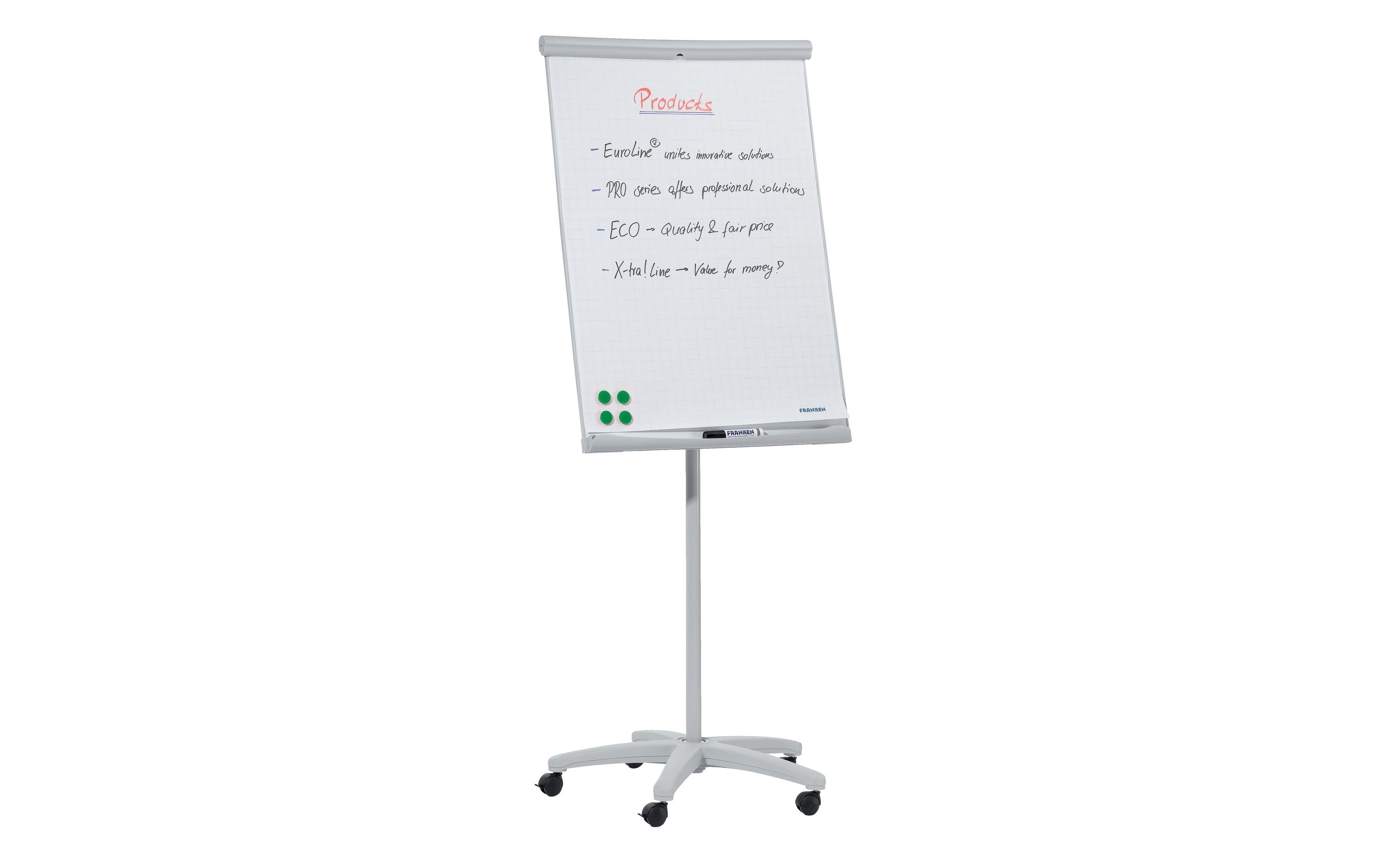 Franken Flipchart U-Act! Line Mobil 70 cm x 100 cm
