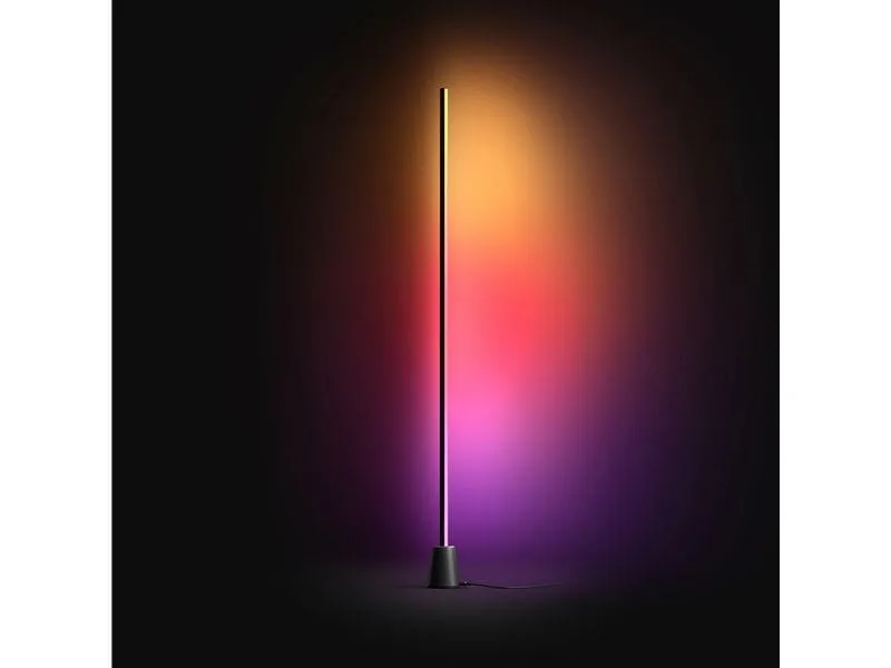 Philips Hue Stehleuchte smart Play Gradient 135 cm Schwarz Kunststoff Philips Hue Stehleuchte smart Play Gradient 135 cm Schwarz Kunststoff