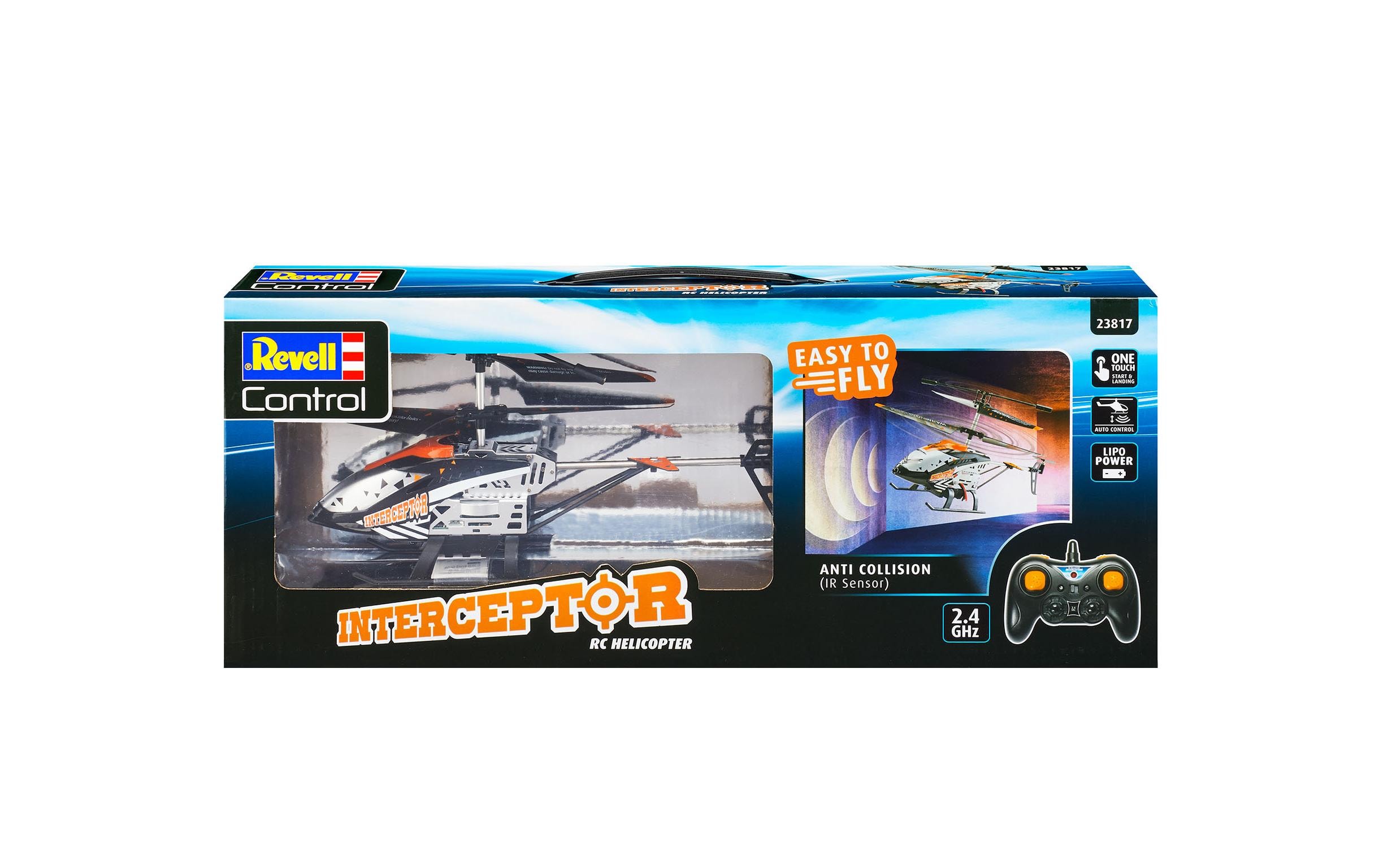 Revell Control Helikopter Interceptor, Anti-Crash RTR