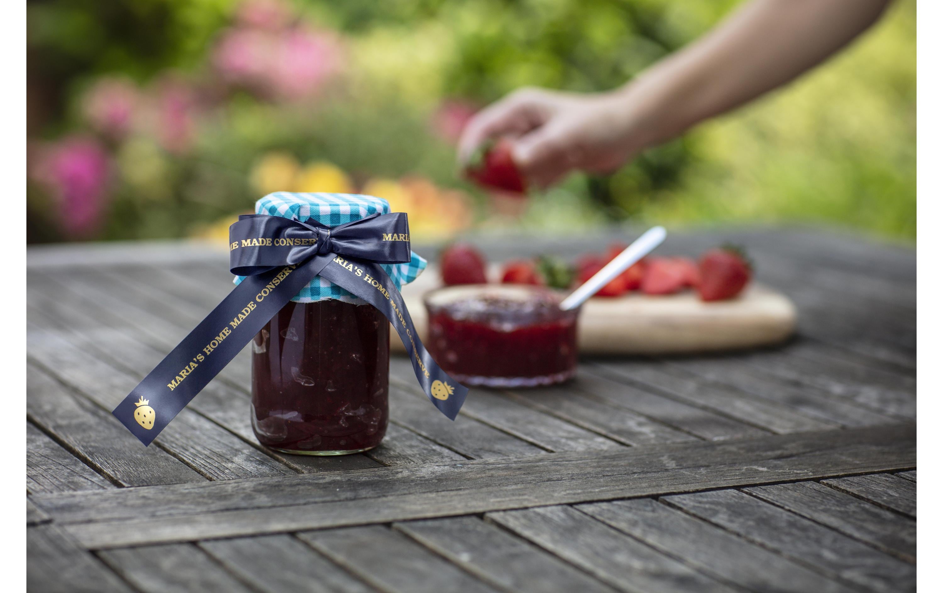 Brother Beschriftungsband TZe-RN54 Gold auf Dunkelblau, 24mm