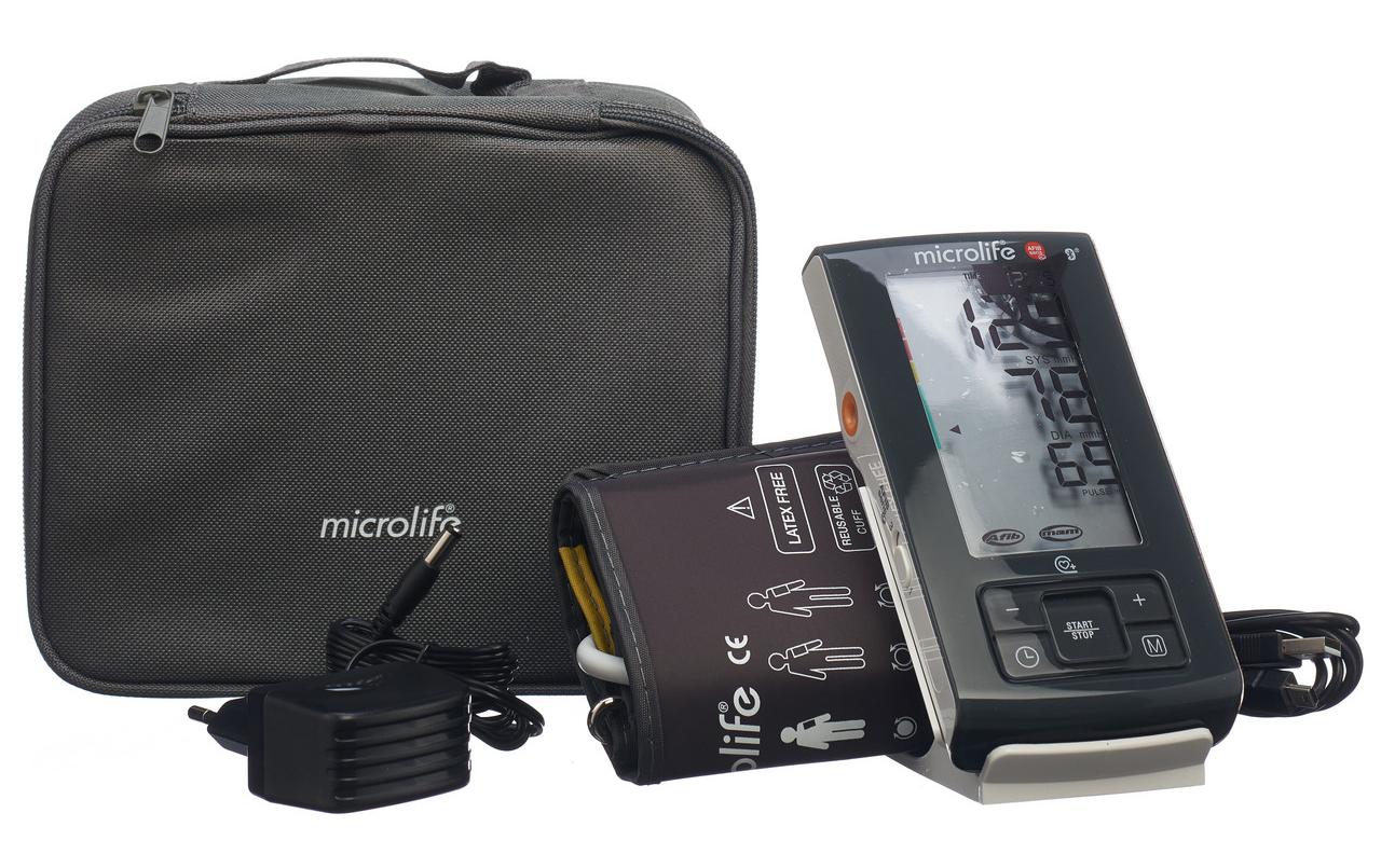 microlife Blutdruckmessgerät A6 BT Black Cover