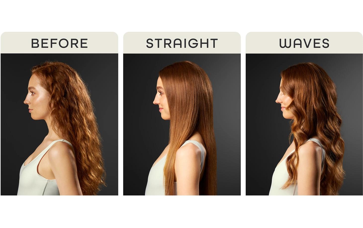 Trisa Haarglätter Steam Style Pro Weiss