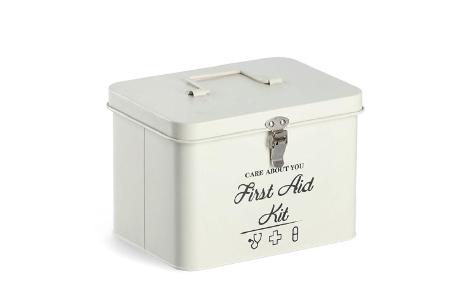 Zeller Present Erste Hilfe Schrank First Aid 22.4 x 17 x 16 cm, Weiss Zeller Present Erste Hilfe Schrank First Aid 22.4 x 17 x 16 cm, Weiss