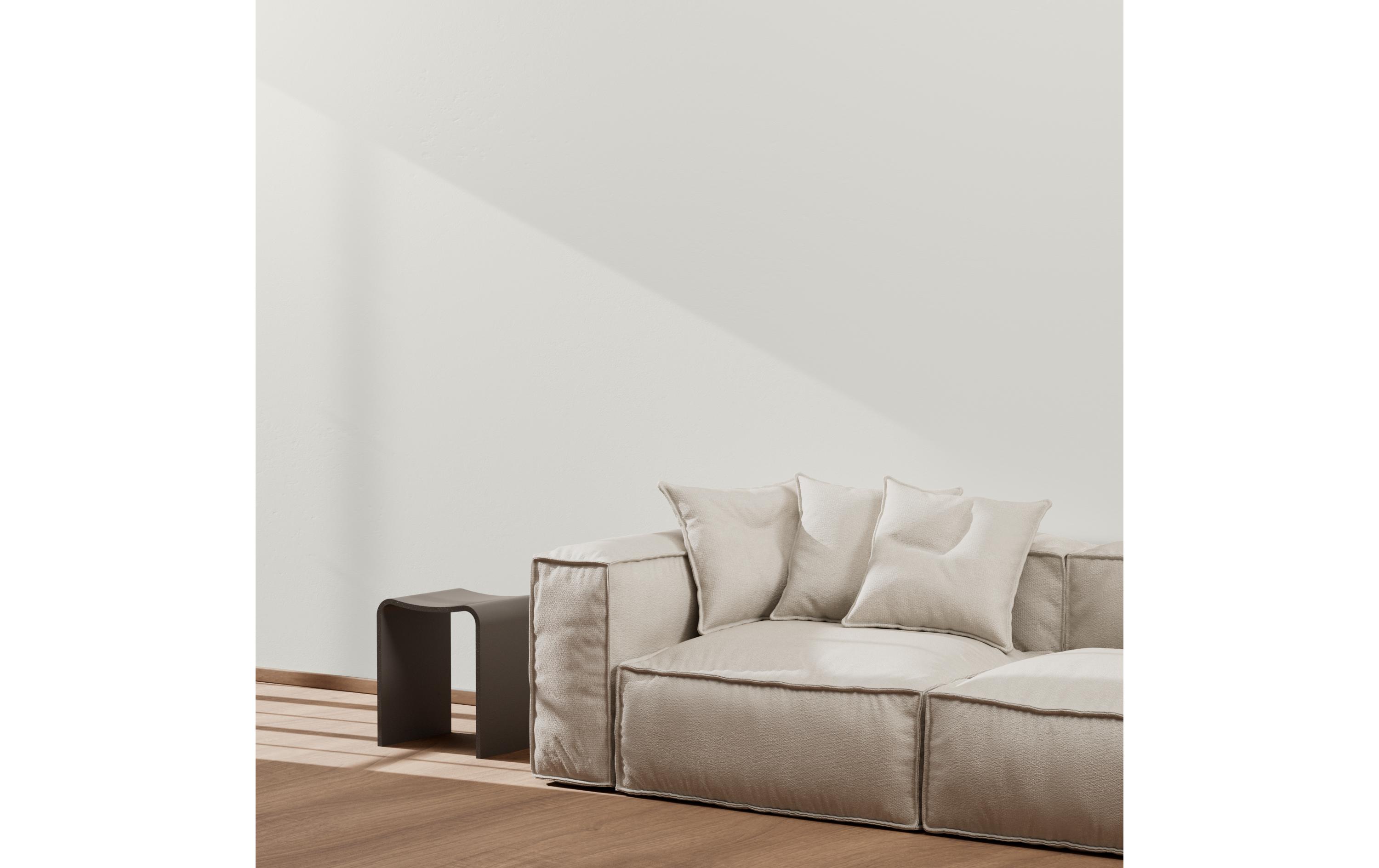 Gush Wandfarbe Leinen Weiss/Beige, 5 L