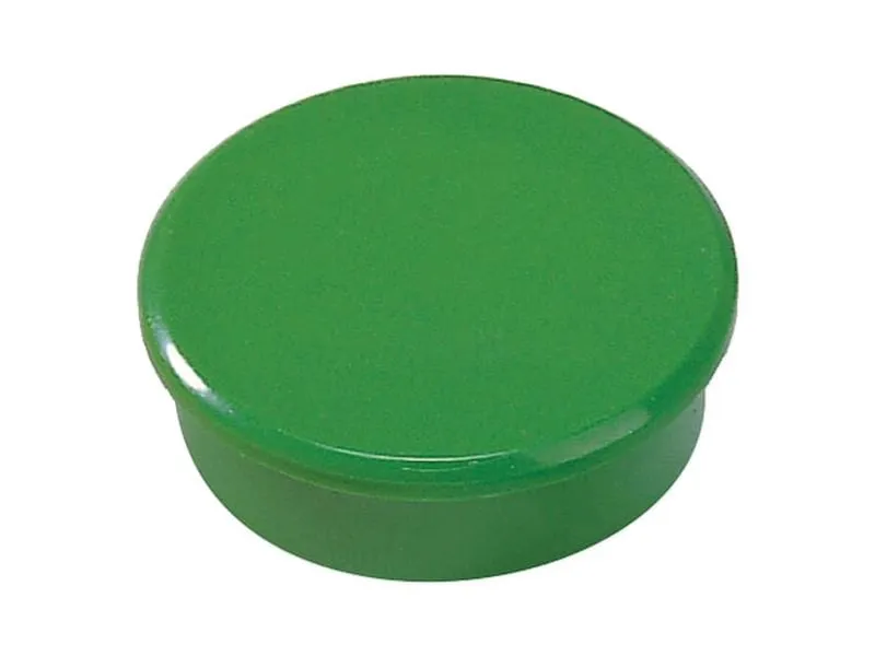 Berec Haftmagnet Ø 30 mm, 10 Stück, Grün