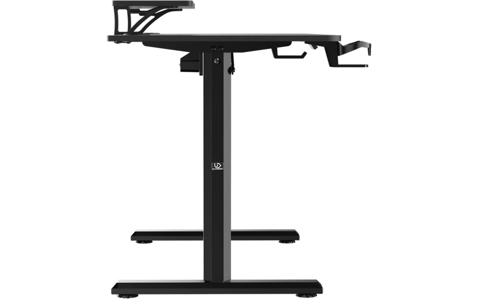 Ultradesk Gaming Tisch Higlander Schwarz