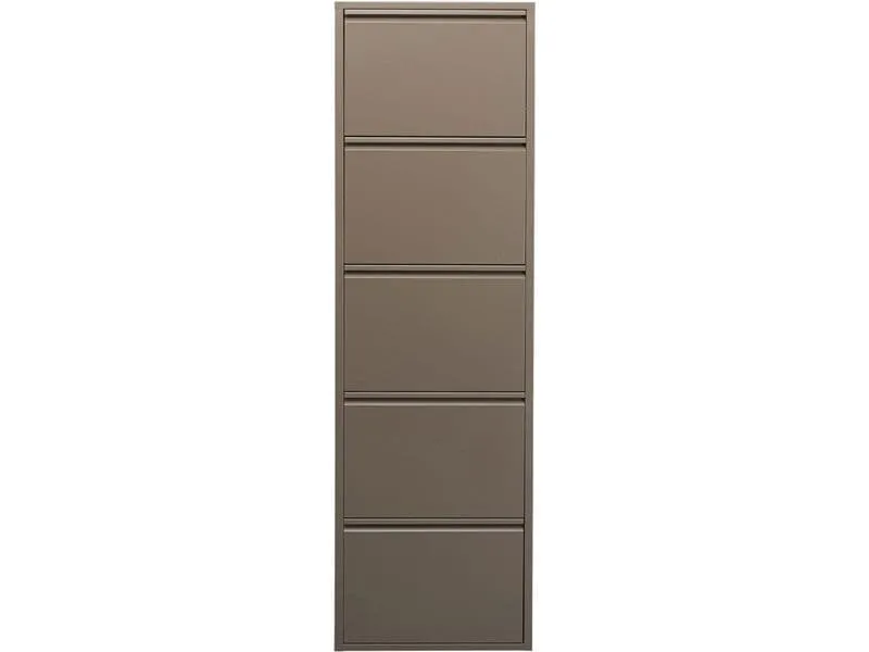 Kare Schuhschrank Caruso 5-er, 50 x 170 cm, Braun Kare Schuhschrank Caruso 5-er, 50 x 170 cm, Braun