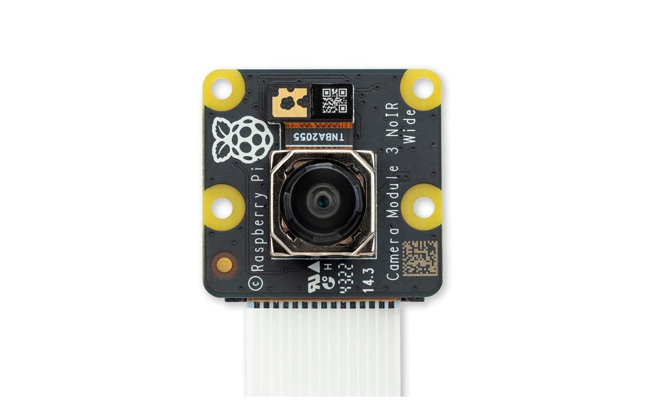 Raspberry Pi IR Kamera Modul v3 12MP 120 °FoV für Raspberry Pi 5 Raspberry Pi IR Kamera Modul v3 12MP 120 °FoV für Raspberry Pi 5