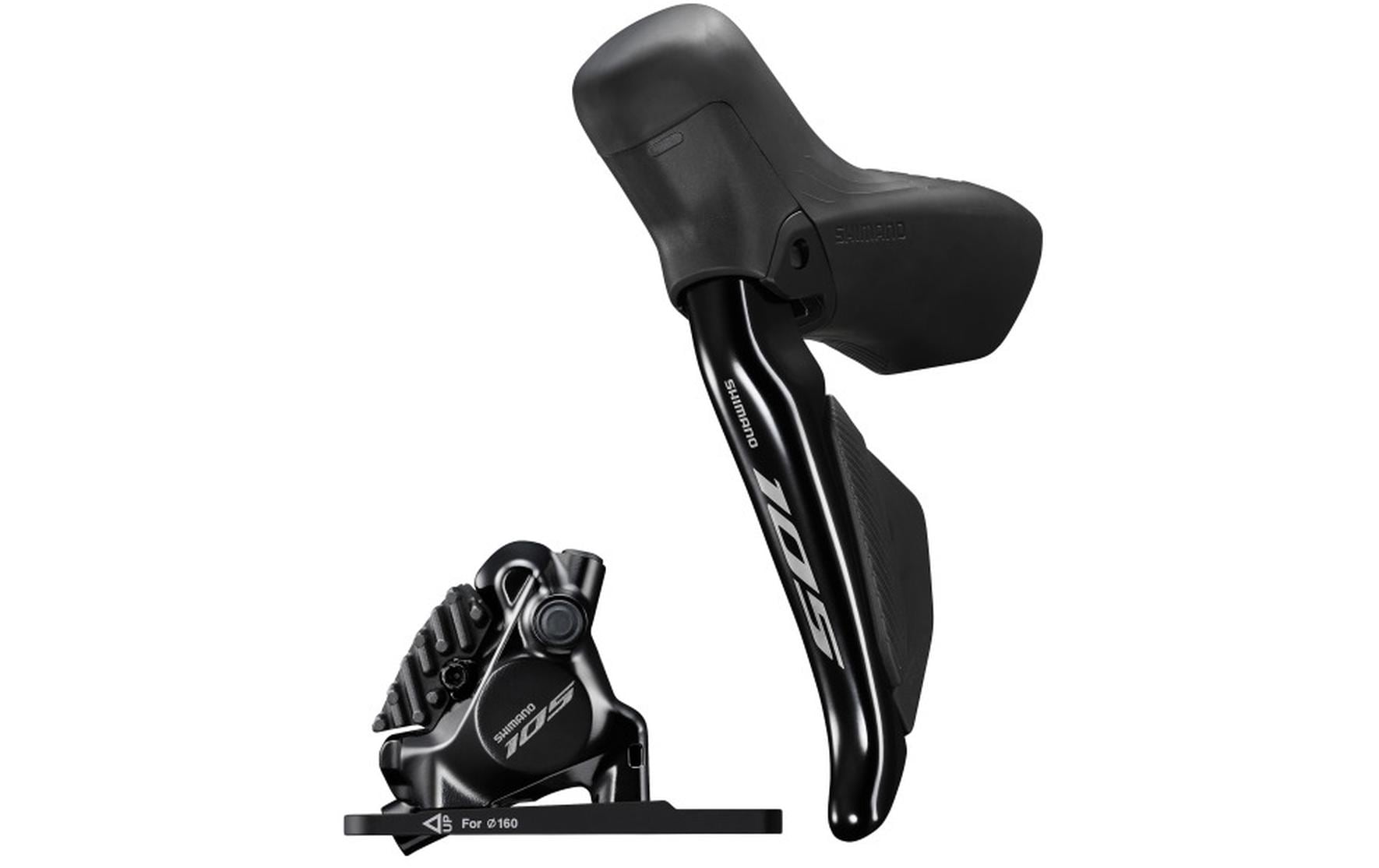 Shimano Scheibenbremse 105 BR-R7170 und ST-R7170, Vorne Flatmount
