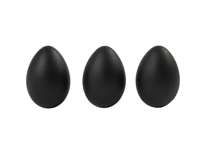 Creativ Company Ostereier 12 Stück, Schwarz