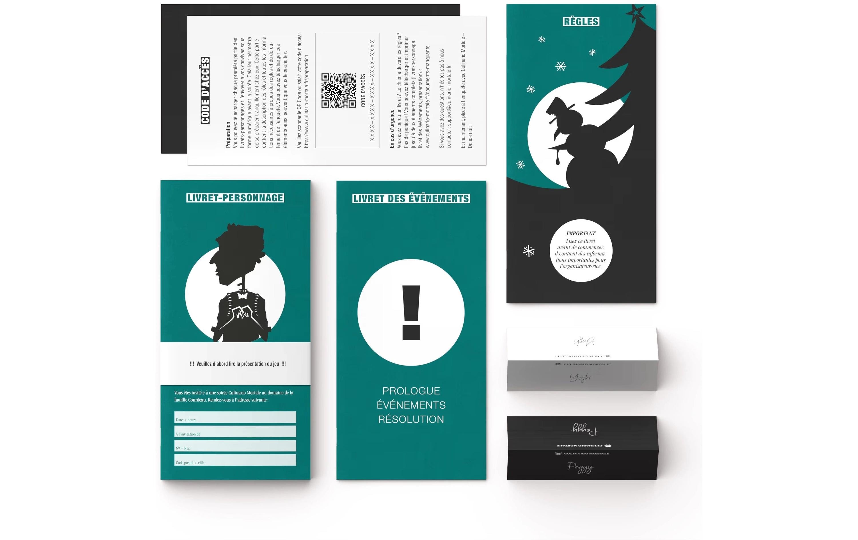 Culinario Mortale Partyspiel Douce nuit