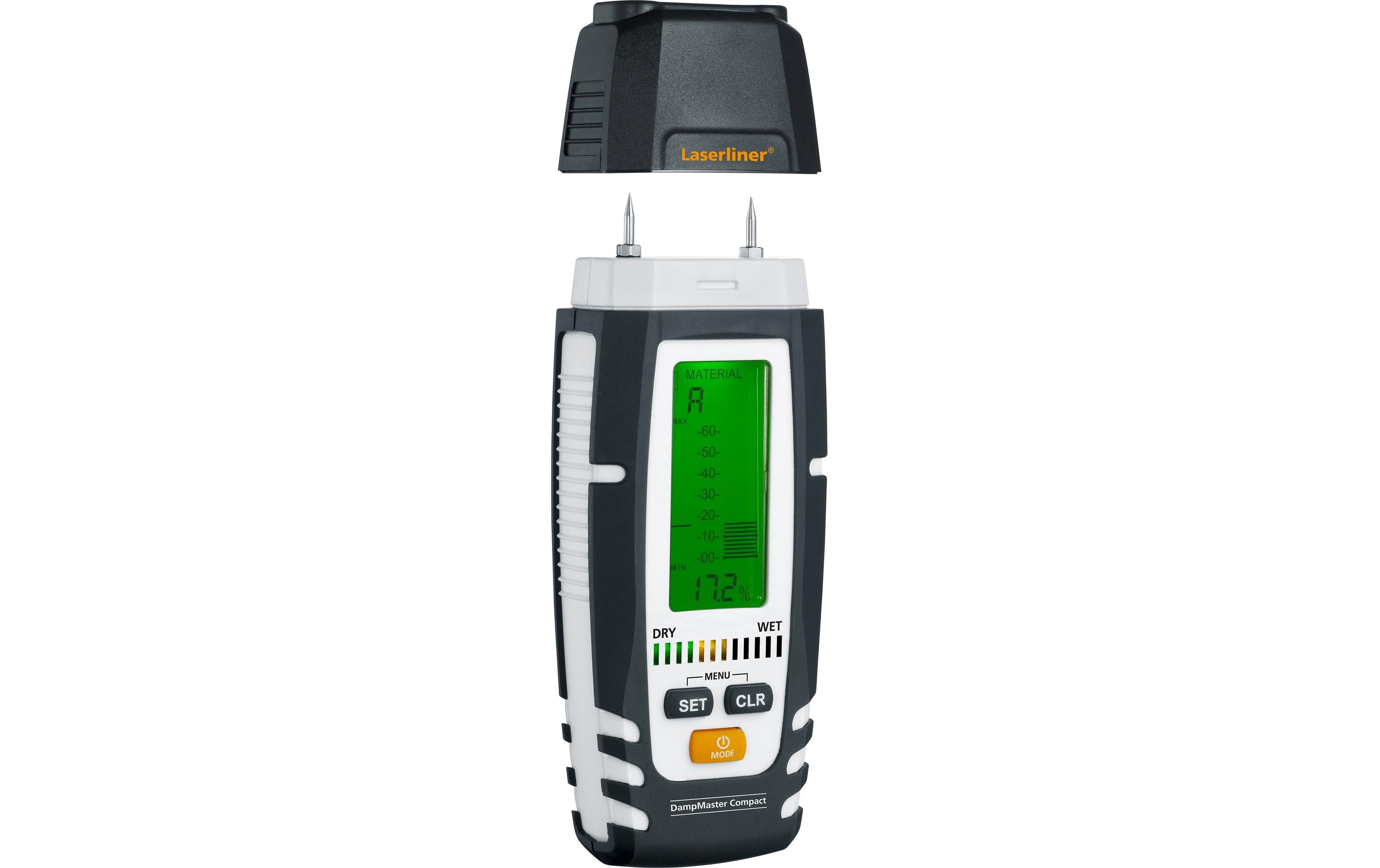 Laserliner Materialfeuchtemessgerät DampMaster Compact Plus Laserliner Materialfeuchtemessgerät DampMaster Compact Plus