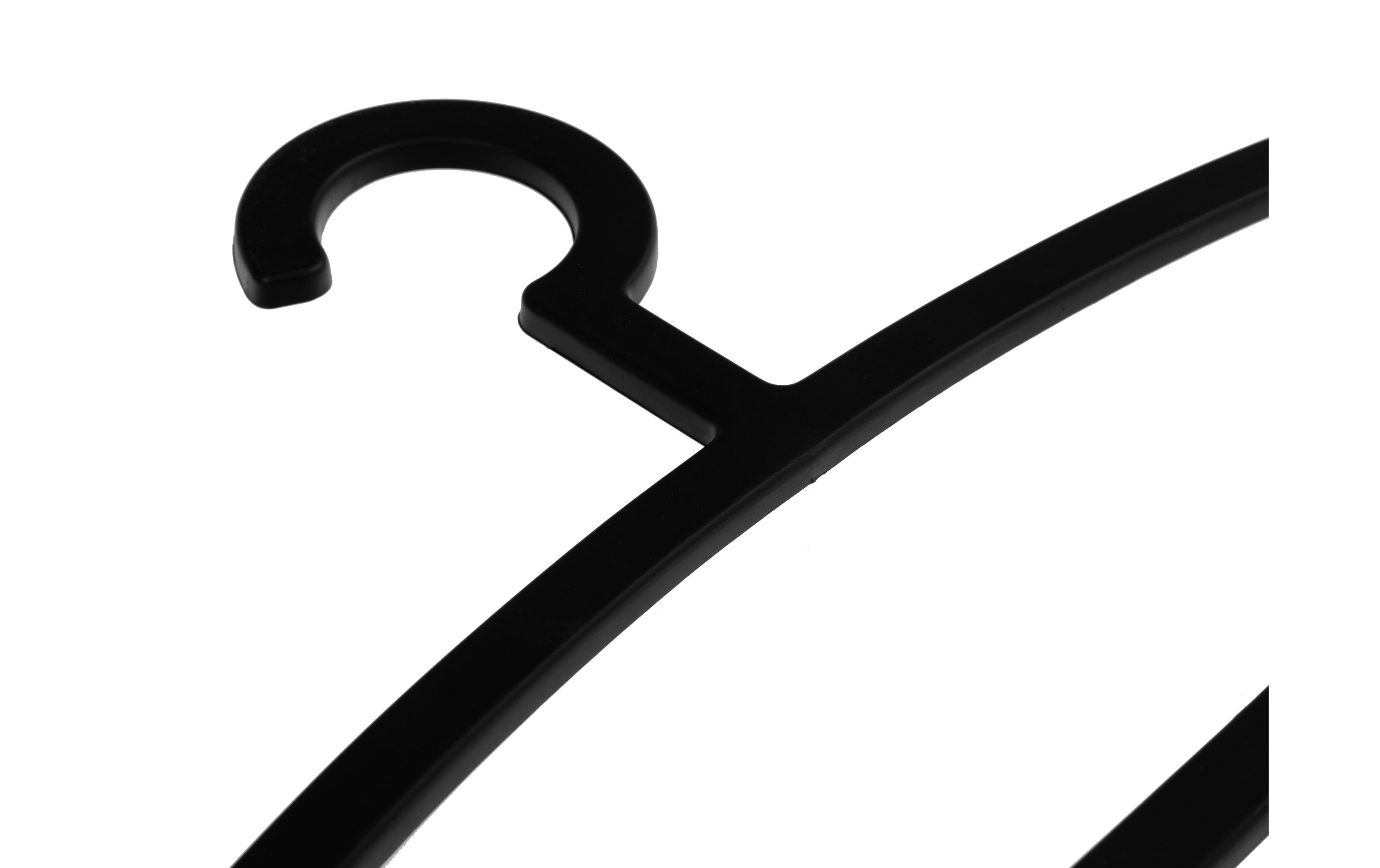 COCON Kleiderbügel 20 Stück, Schwarz