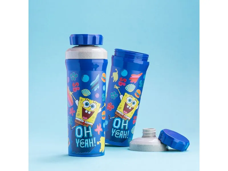 Koziol Trinkflasche OLLI SPONGEBOB 500 ml, space blue