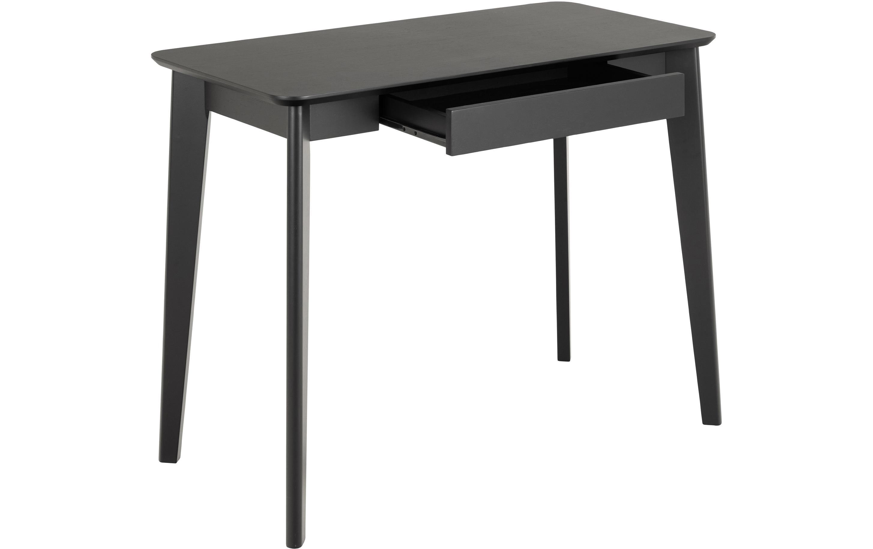 AC Design Tisch Roxby, Eiche, Schwarz