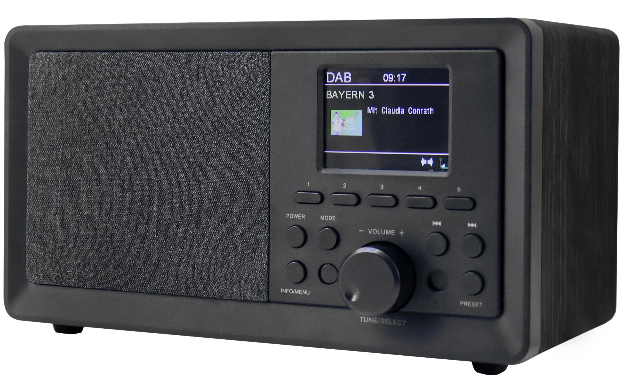 soundmaster DAB+ Radio DAB350SW Schwarz