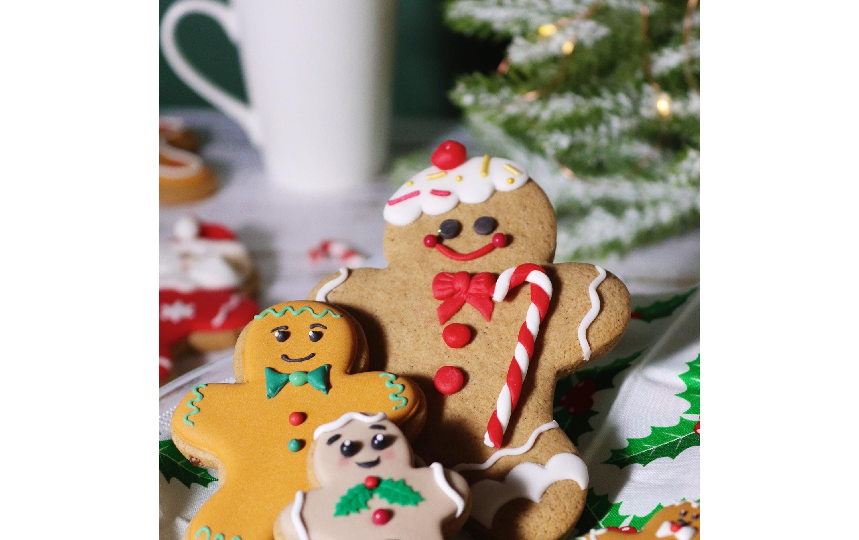 PME Guetzli-Ausstecher Lebkuchenmann 3 Stück, Rot