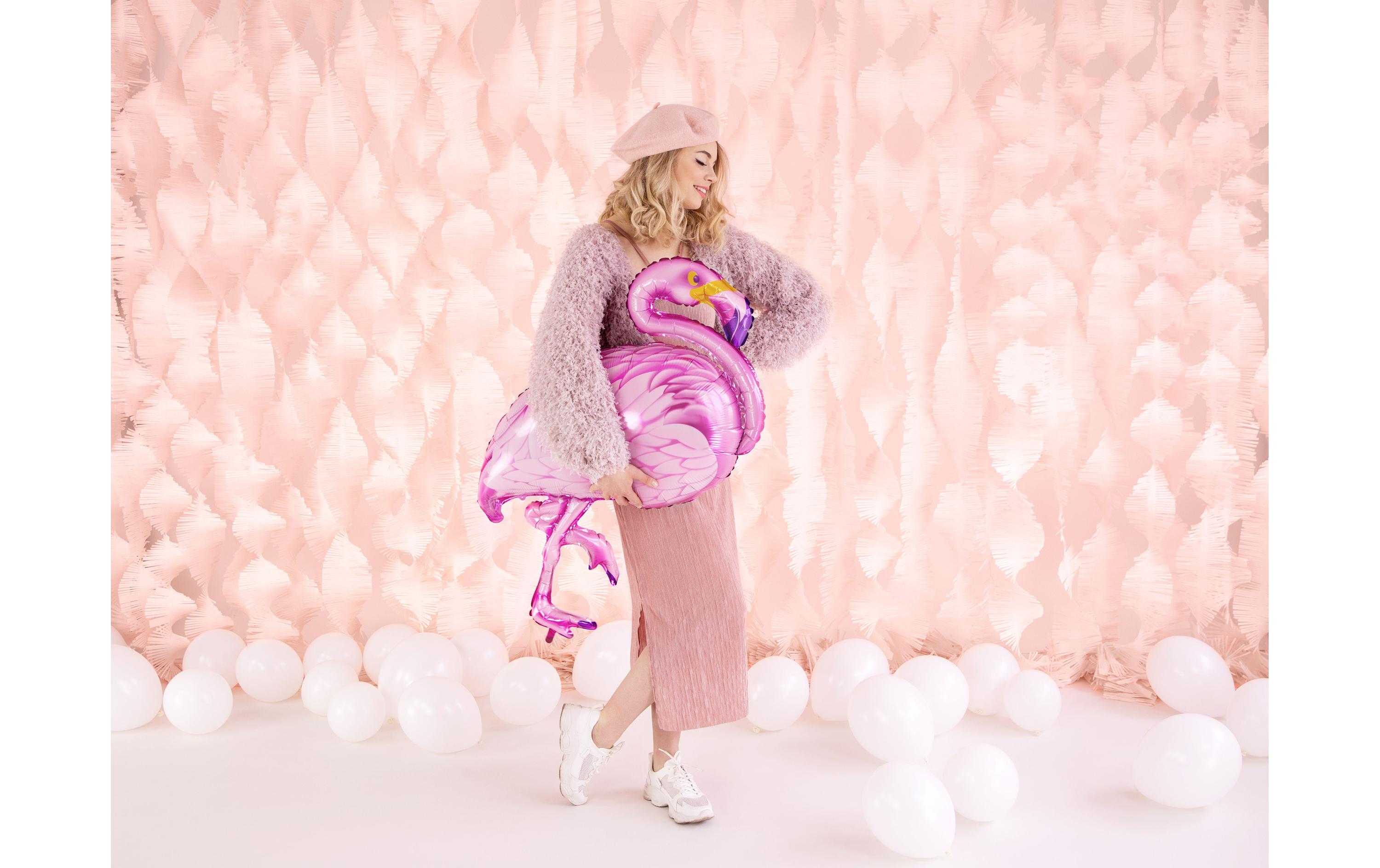Partydeco Folienballon Flamingo Pink