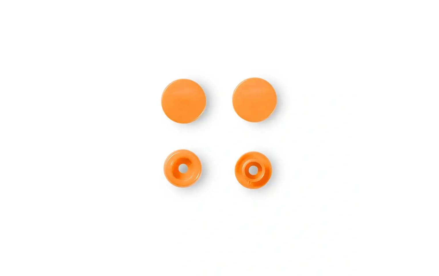 Prym Druckknöpfe Color Snaps Grau, Ø 12,4 mm, 30 Stück