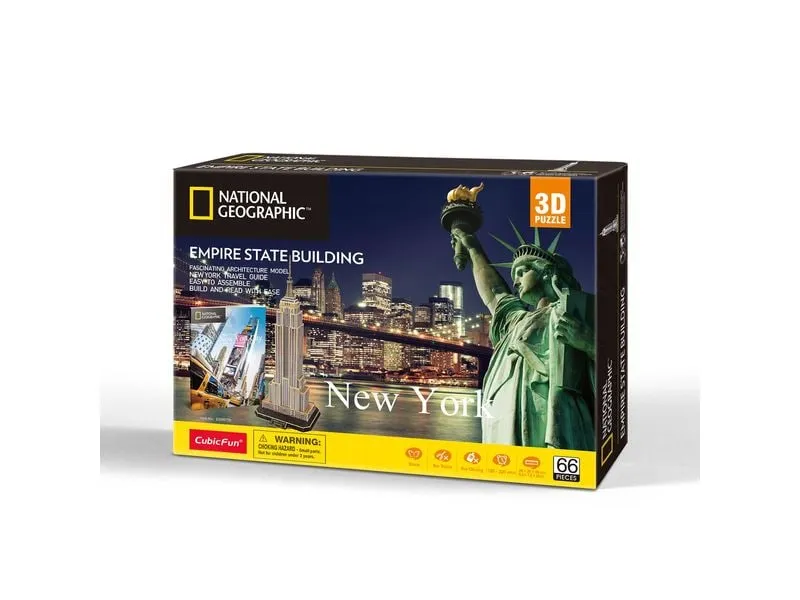 CubicFun 3D Puzzle Empire State Building 66 Teile CubicFun 3D Puzzle Empire State Building 66 Teile