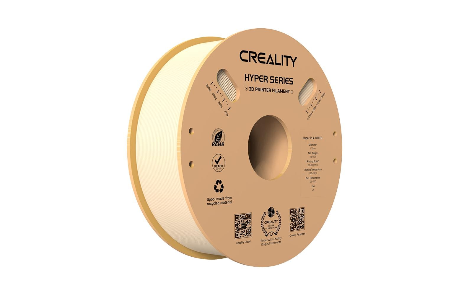 Creality Filament PLA Hyper, Beige, 1.75 mm, 1 kg