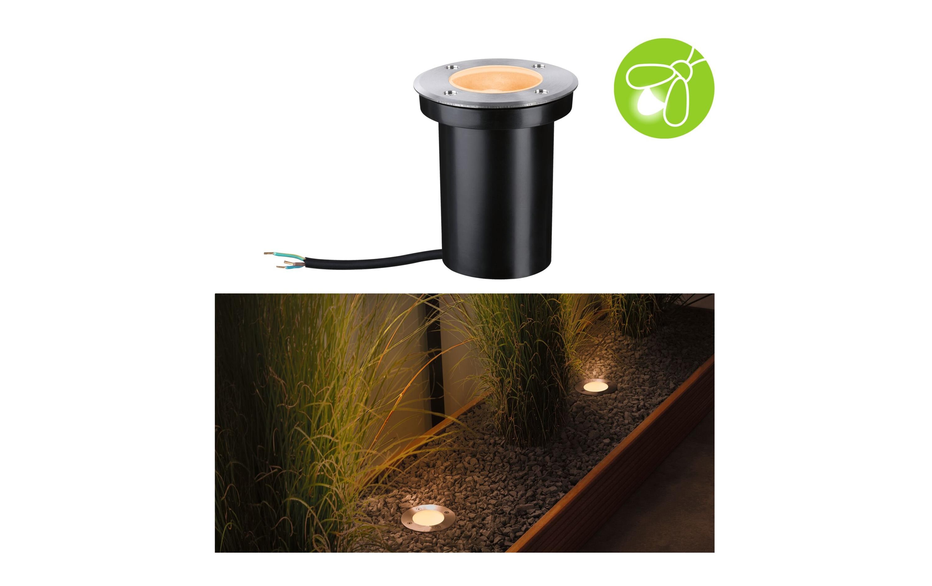 Paulmann Bodeneinbauleuchte IP65, Goldlicht Paulmann Bodeneinbauleuchte IP65, Goldlicht