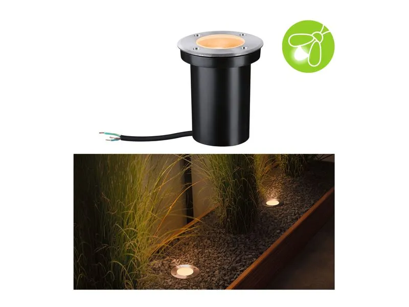 Paulmann Bodeneinbauleuchte IP65, Goldlicht