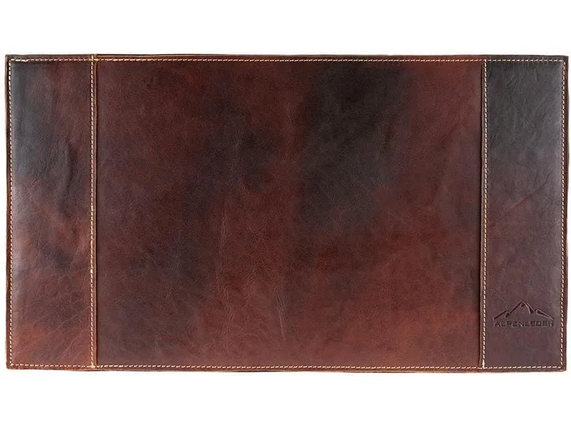 Alpenleder Schreibunterlage Piemont 51.5 x 29 cm, Brandy Alpenleder Schreibunterlage Piemont 51.5 x 29 cm, Brandy