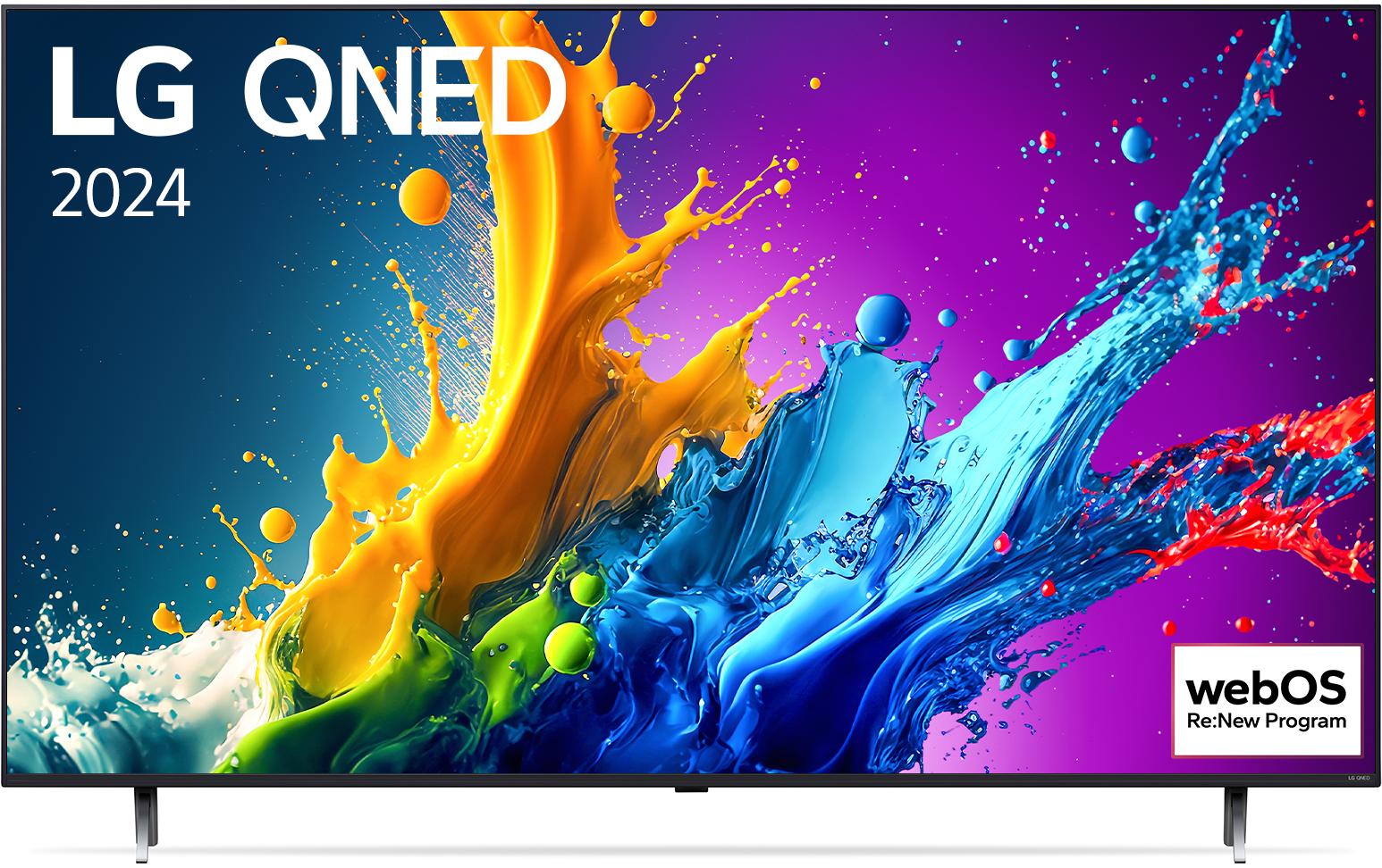 LG TV 86QNED80T6A 86, 3840 x 2160 (Ultra HD 4K), LED-LCD