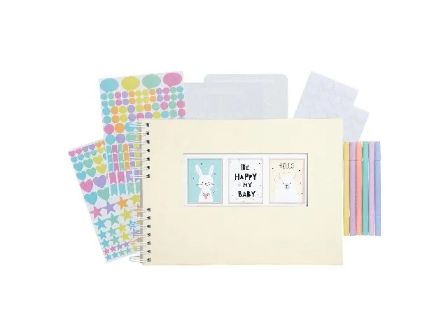 Exacompta Scrap-Addict Set, Gelb