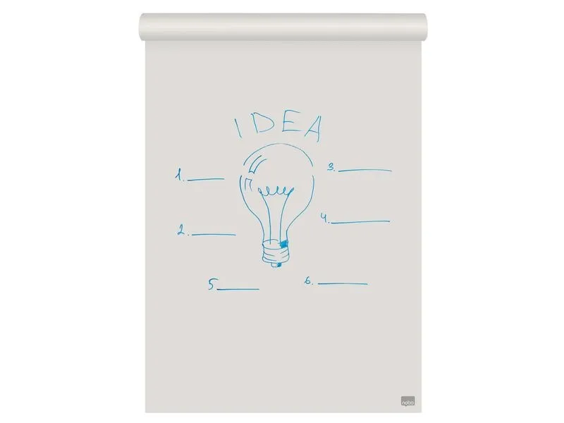 Nobo Flipchart blanko / kariert, 58 x 81 cm, 50 Blatt