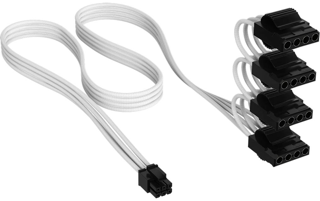 Corsair Premium Ind.Sl.Periph.Power(Molex-st.) Cable(4 conn)T5 75 cm