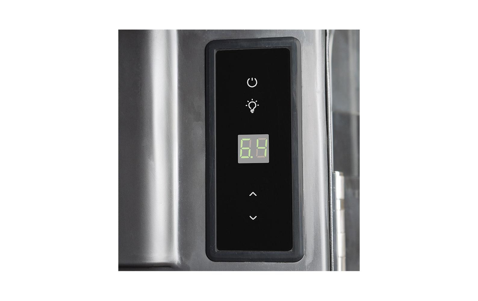 Kibernetik Kibernetik GK208 Getränkekühlschrank schwarz Rechts