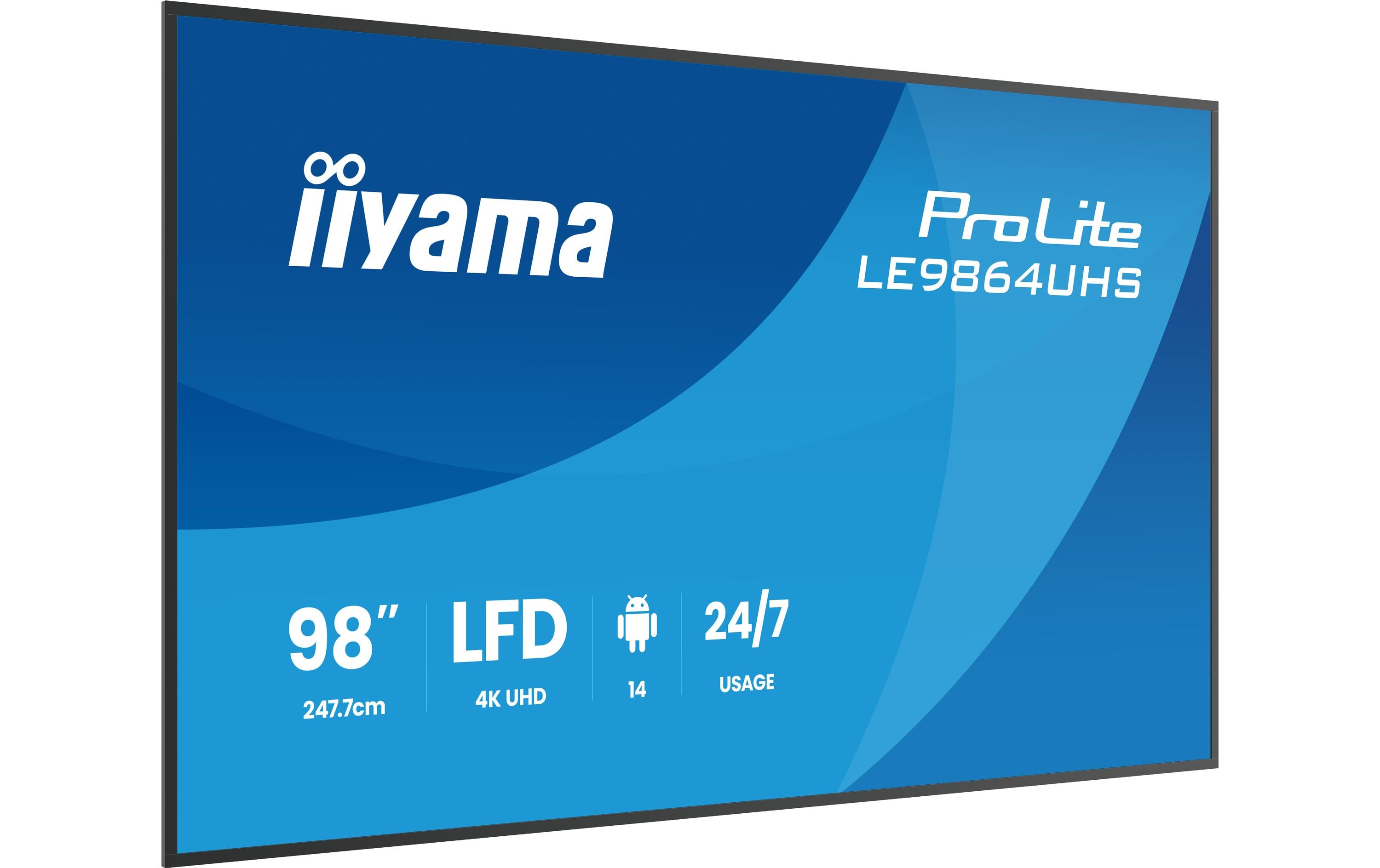 iiyama Public Display ProLite LE9864UHS-B1AG 98