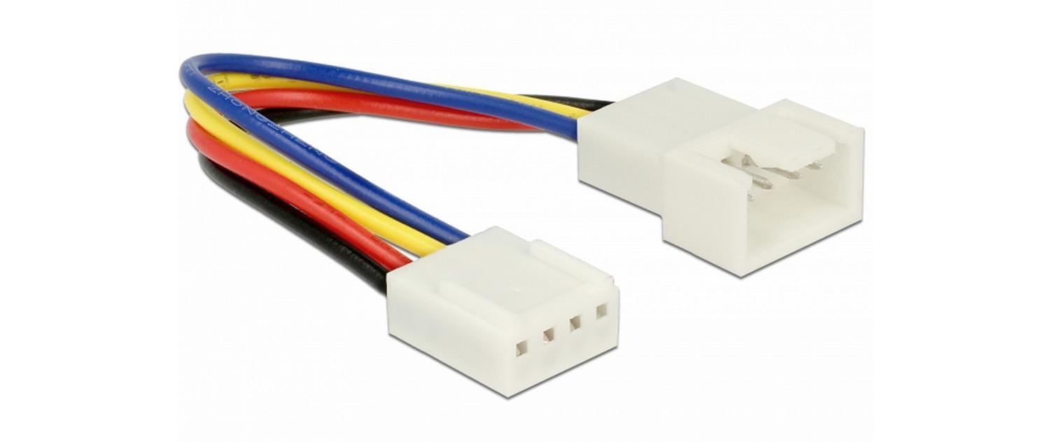 Delock Stromkabel 4Pin PWM für CPU & Gehäuselüfter 10 cm Delock Stromkabel 4Pin PWM für CPU & Gehäuselüfter 10 cm