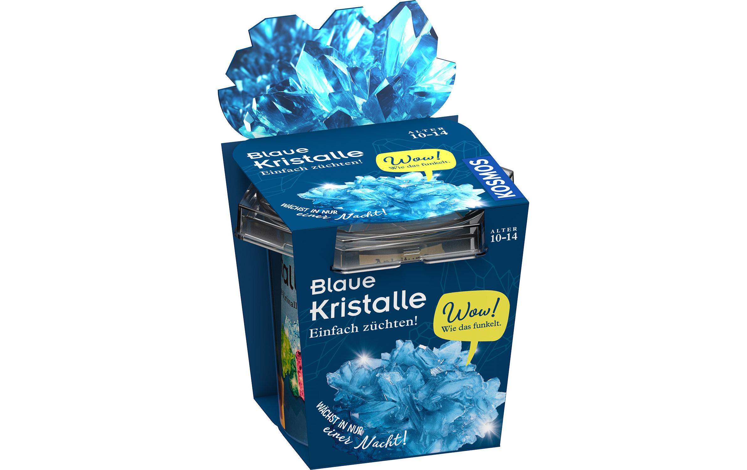 Kosmos Experimentierkasten Blaue Kristalle selbst züchten