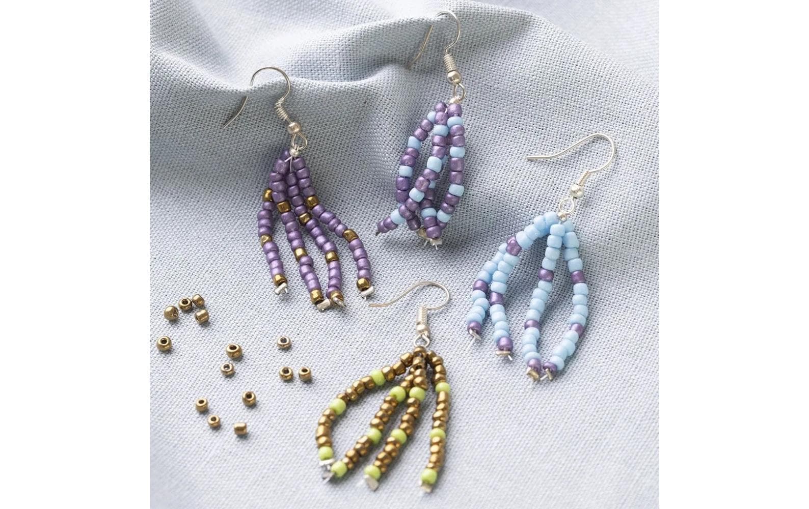 Creativ Company Rocailles-Perlen Glasperlen Hellblau