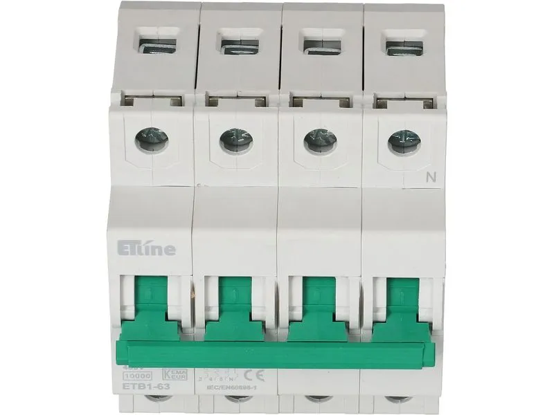 Max Hauri Build Leitungsschutzschalter 3P+N 16 A