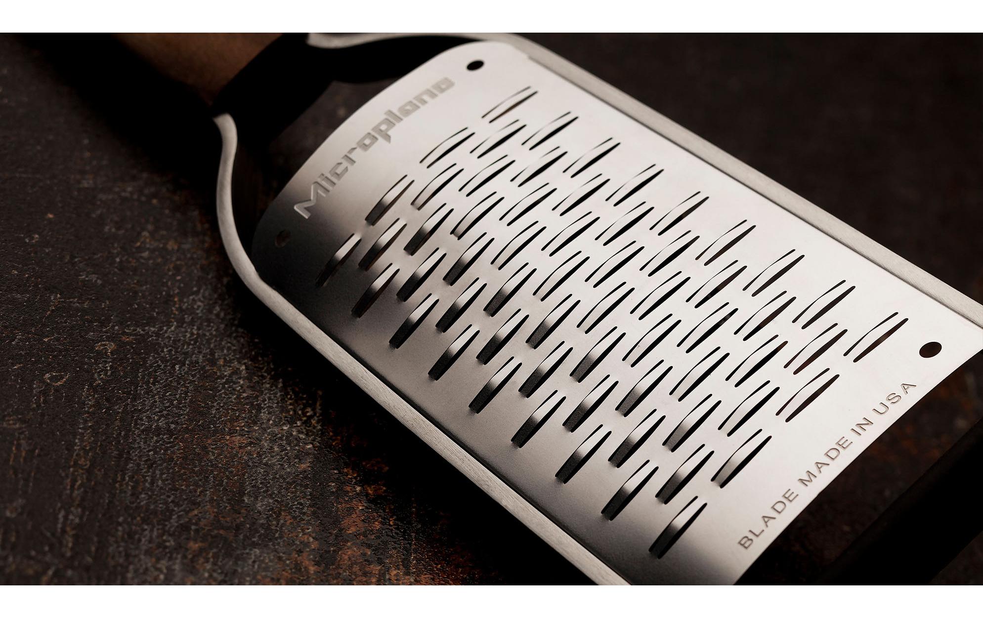 Microplane Master Raspel gross Schneide Silber