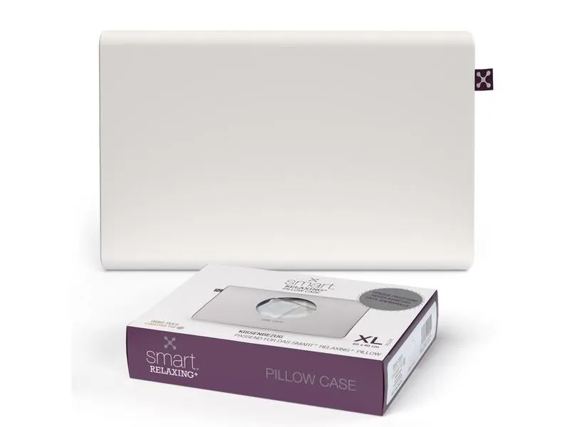 Smartsleep Kopfkissenbezug Relaxing + XL 60 x 40 x 7 cm, Weiss Smartsleep Kopfkissenbezug Relaxing + XL 60 x 40 x 7 cm, Weiss