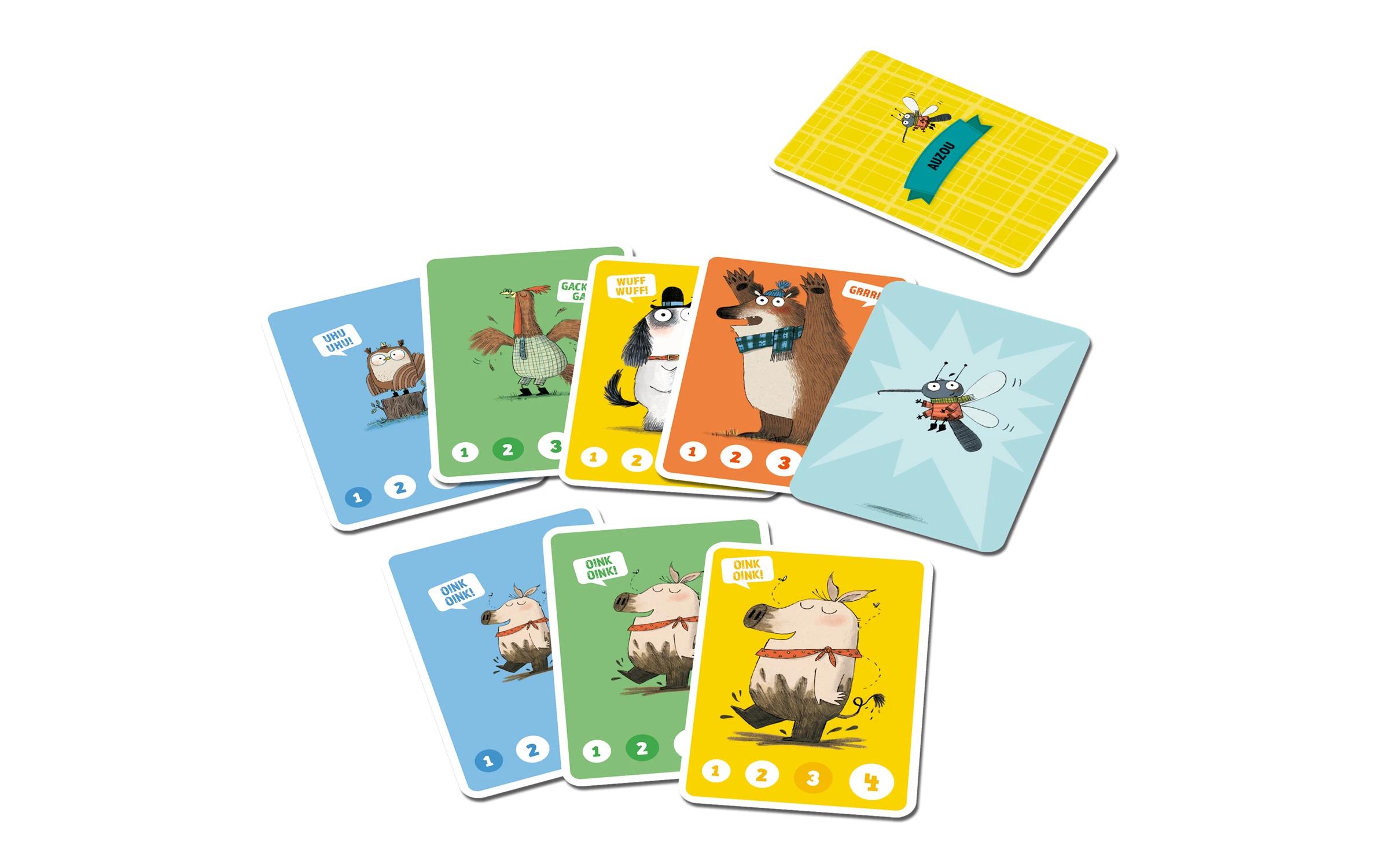 HUCH! Kartenspiel Grosse Stechen Weck das Tier in dir!