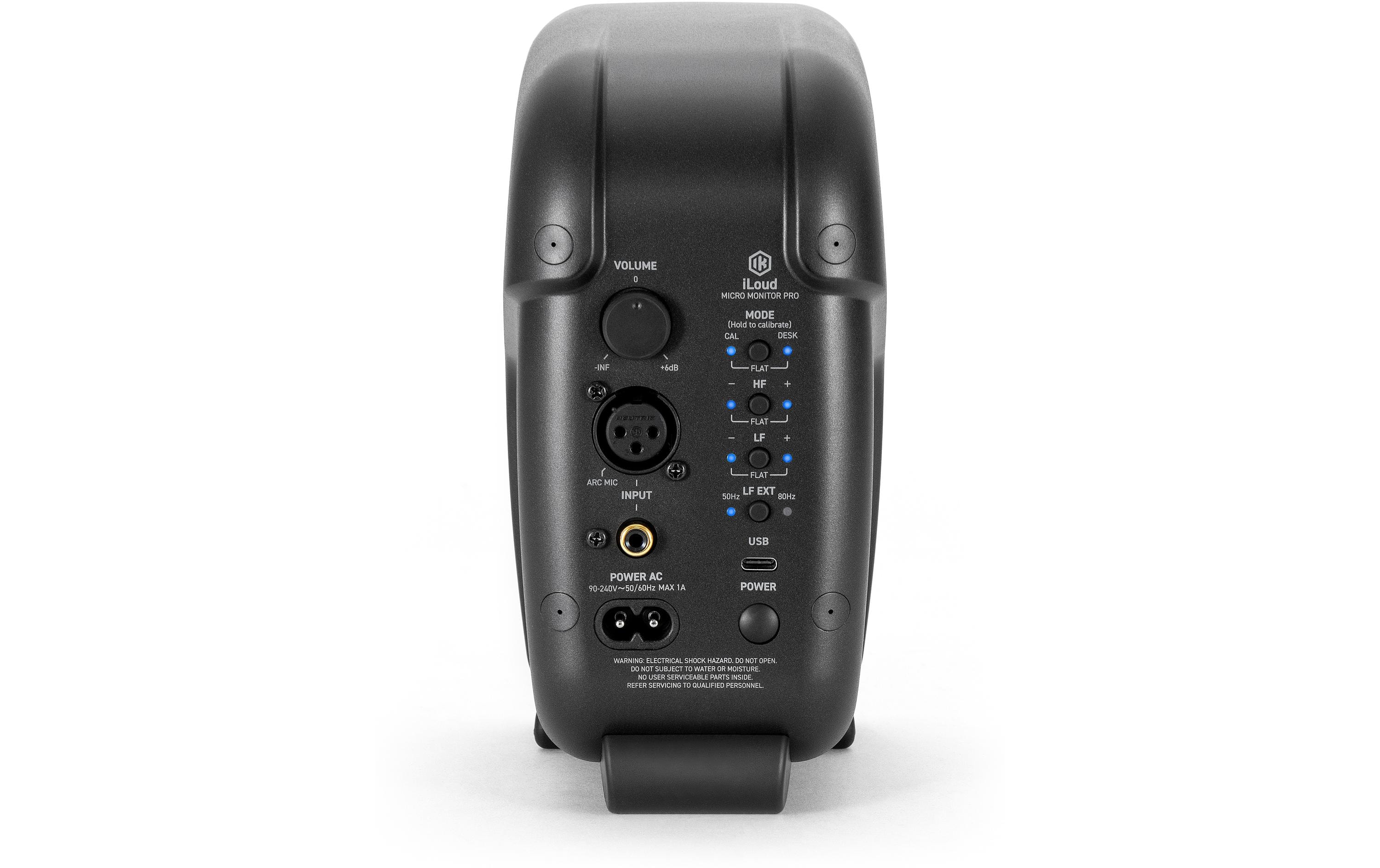 IK Multimedia Studiomonitor iLoud Micro Monitor Pro Schwarz IK Multimedia Studiomonitor iLoud Micro Monitor Pro Schwarz