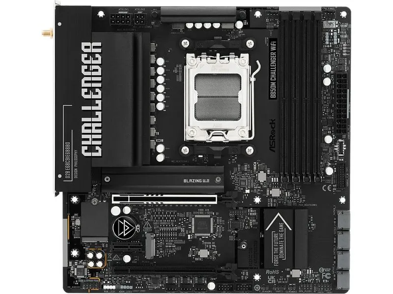 ASRock Mainboard B850M Challenger WiFi