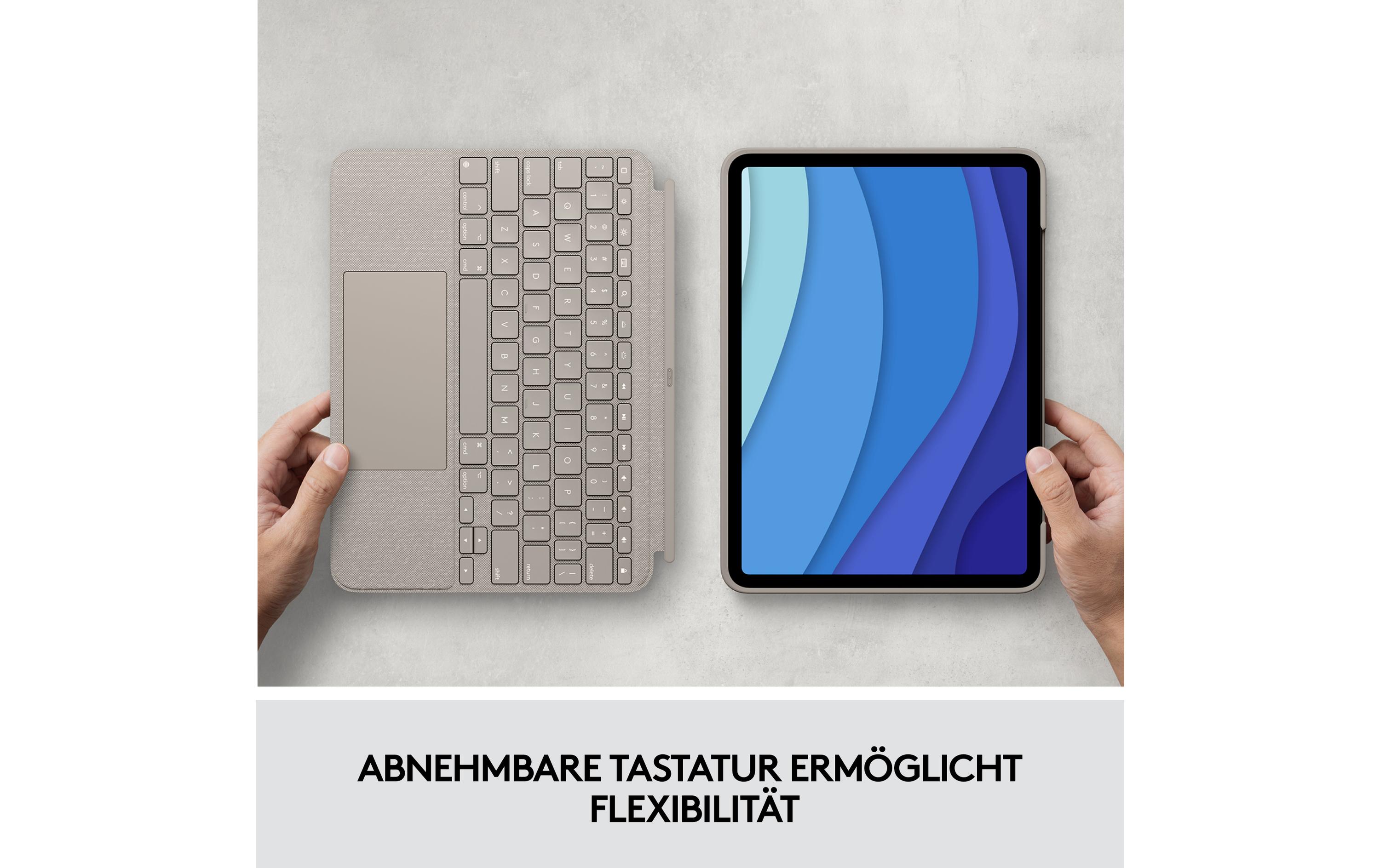 Logitech Tablet Tastatur Cover Combo Touch iPad Pro 11 1.-4. Gen